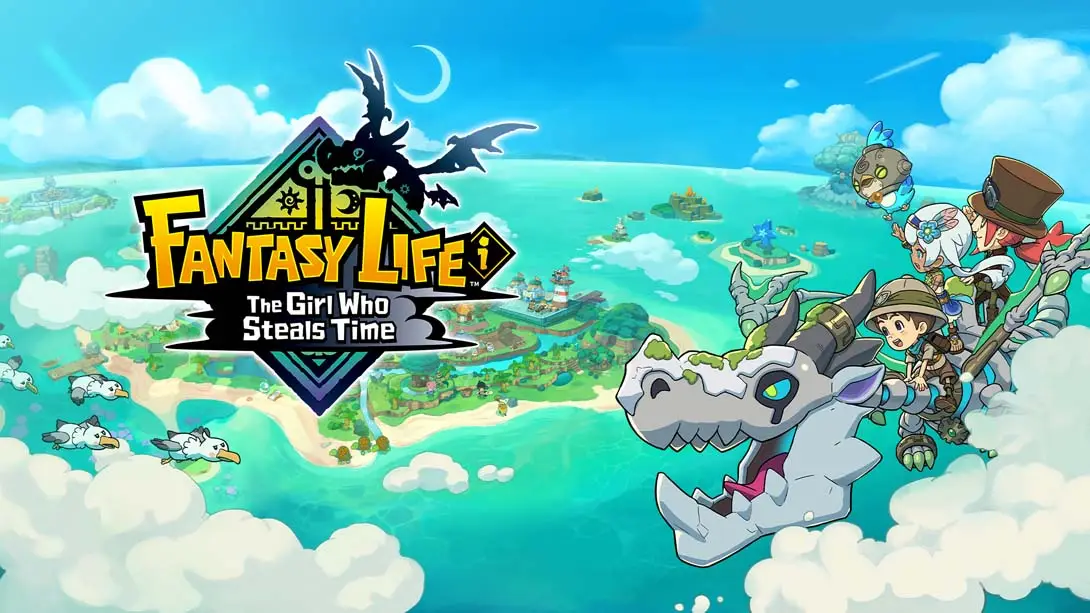 【美版】幻想生活ｉ 转圈圈的龙和偷取时间的少女 .FANTASY LIFE i: The Girl Who Steals Time 中文-小五分享网 - 活动线报,软件,教程分享平台